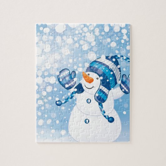Snowman Legpuzzel (Verticaal)
