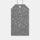 Snowman Let it Snow étiquette cadeau (Dos)