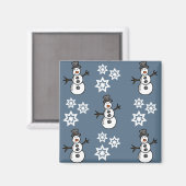 Snowman Magneet (Voorkant / Achterkant)