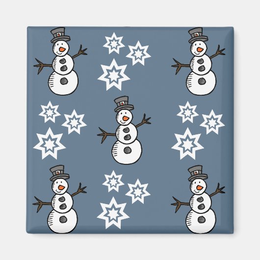 Snowman Magneet (Voorkant)