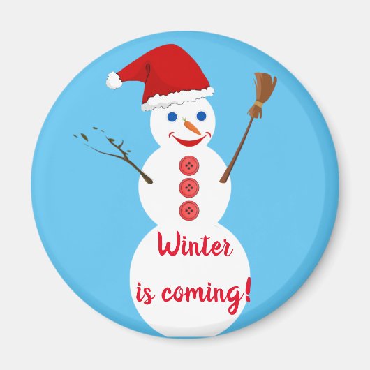 Snowman Magneet (Voorkant)