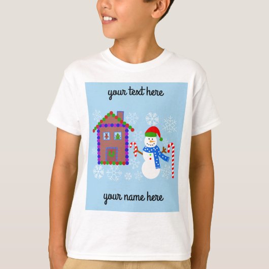 Snowman & Maison #1 T-shirt (Devant)
