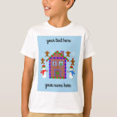 Snowman & Maison #3 T-shirt (Devant)