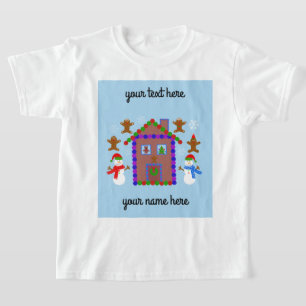 Snowman & Maison #3 T-shirt