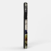 Snowman met blauw Pet en Scarf Case-Mate iPhone Case (Achterkant/rechts)