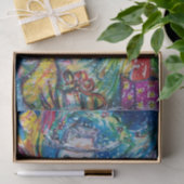 SNOWMAN MET CHRISTMAS TREE EN TOYS TISSUEPAPIER (Geschenk)