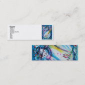 SNOWMAN MET OWL MINI VISITEKAARTJE (Voorkant / Achterkant)