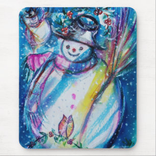 SNOWMAN MET OWL MUISMAT