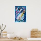 SNOWMAN MET OWL POSTER (Keuken)