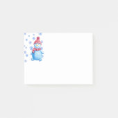 Snowman met Snowflakes Post-it® Notes (Voorkant)