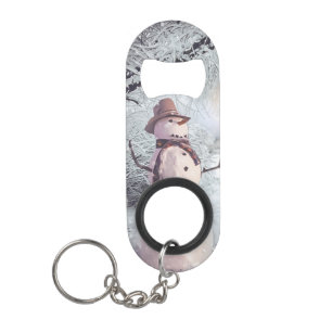Snowman Mini Flessenopener