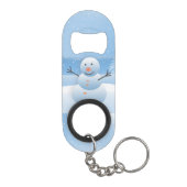 Snowman Mini Flessenopener (Achterkant)