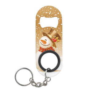 Snowman Mini Flessenopener