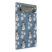 Snowman Mini Klembord (Schuin)