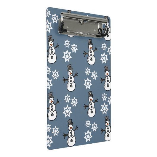 Snowman Mini Klembord (Schuin)