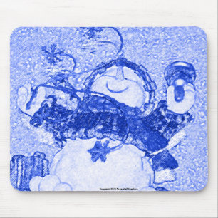 Snowman Mousepad Muismat