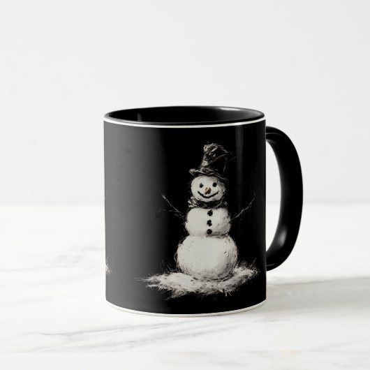 Snowman mug (Devant droit)