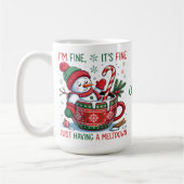 Snowman Mug (Gauche)