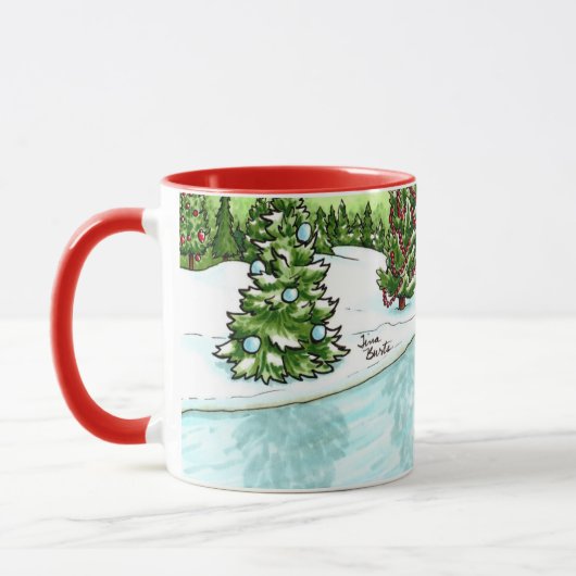 Snowman Mug (Gauche)