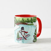 Snowman Mug (Devant droit)