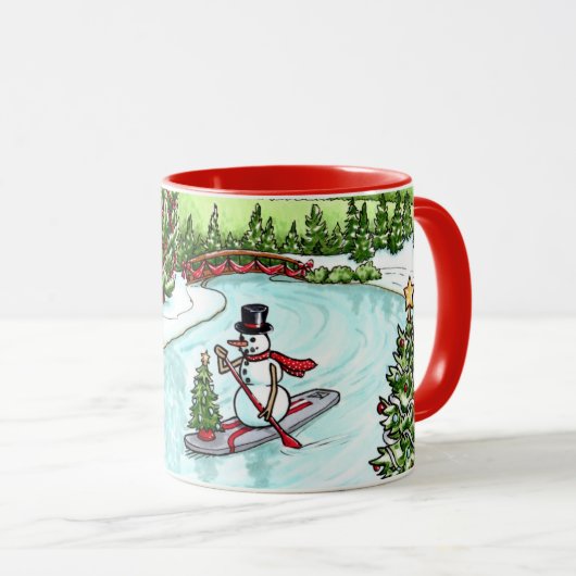 Snowman Mug (Devant droit)