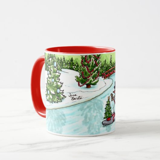 Snowman Mug (Devant gauche)