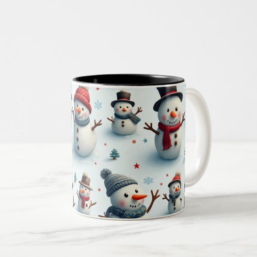 Snowman Mug (Devant droit)