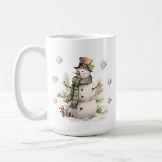 Snowman Mug (Gauche)
