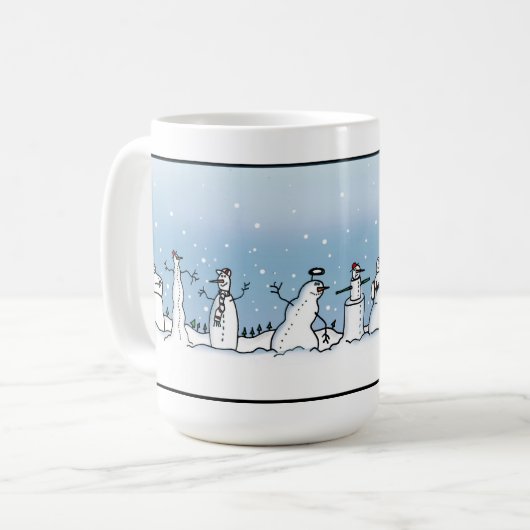 Snowman Mug (Devant gauche)