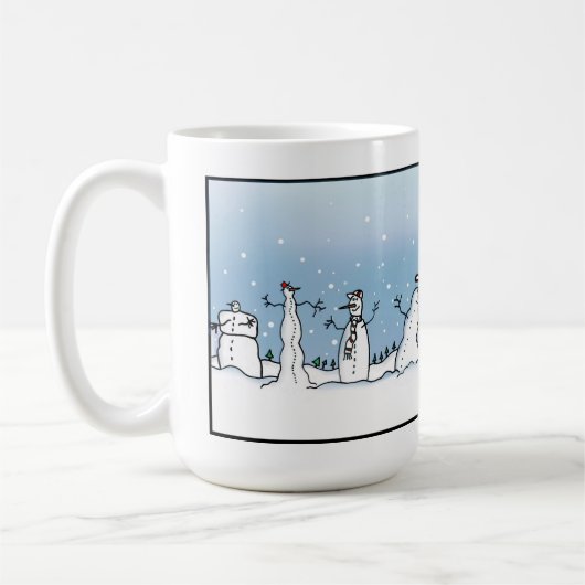 Snowman Mug (Gauche)