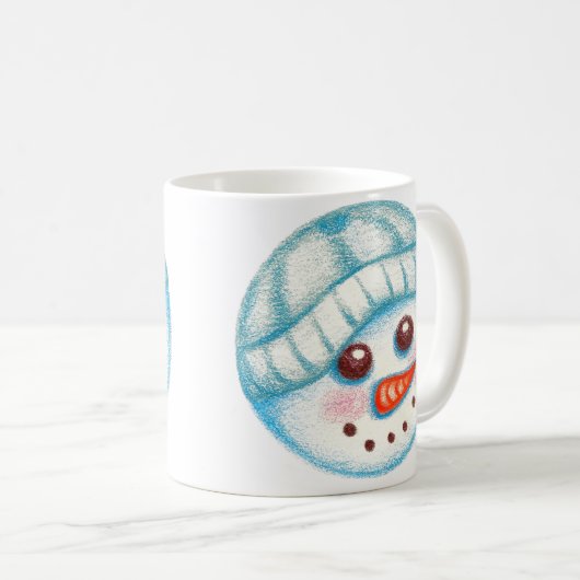 Snowman Mug (Devant droit)