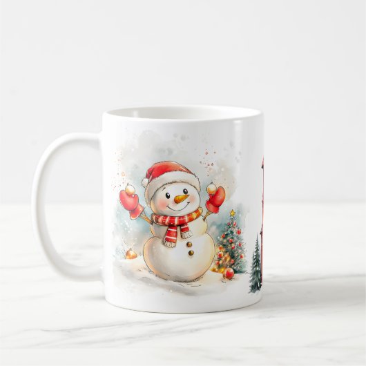 Snowman Mug Koffiemok (Links)