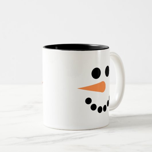 Snowman Mug Ses Vacances D'Hiver (Devant droit)