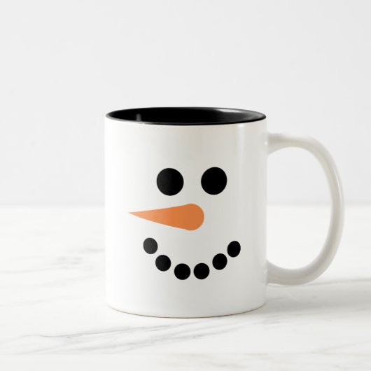 Snowman Mug Ses Vacances D'Hiver (Droit)