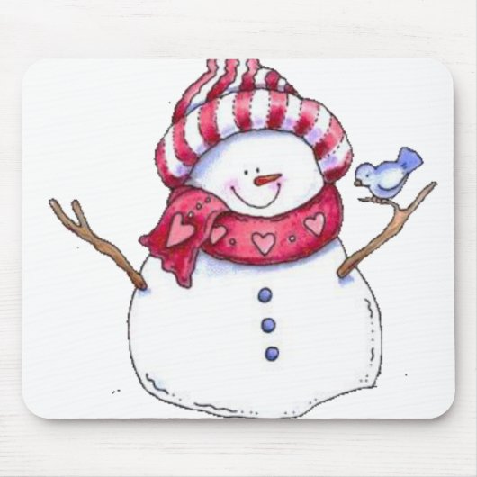Snowman Muismat (Voorkant)