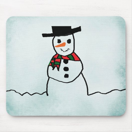 Snowman Muismat (Voorkant)