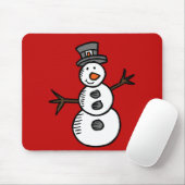 Snowman Muismat (Met muis)