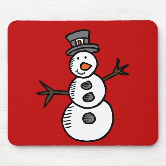 Snowman Muismat (Voorkant)