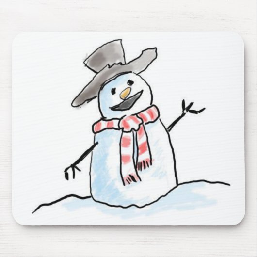 Snowman Muismat (Voorkant)