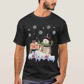 Snowman nenee Freeze Kerstfeest T-shirt (Voorkant)