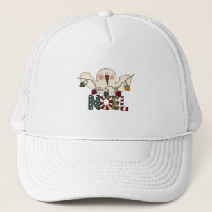 Snowman Noel T-shirts en cadeaus Trucker Pet