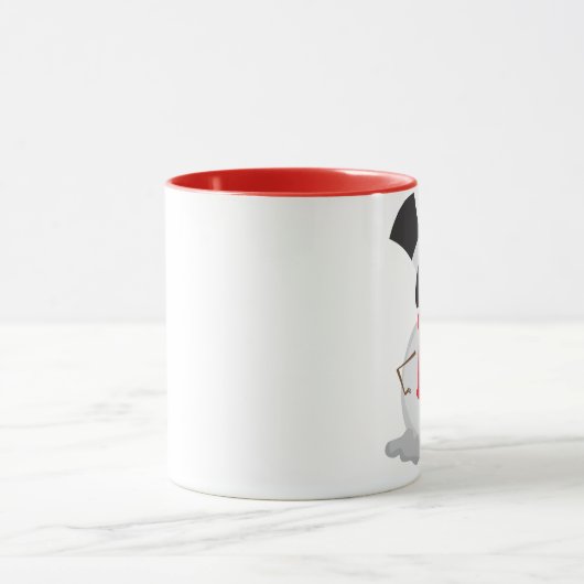 Snowman Nose Touch Christmas Mok! Mok (Midden)