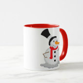 Snowman Nose Touch Christmas Mok! Mok (Voorkant rechts)