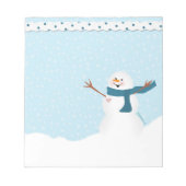 Snowman Notitieblok (Voorkant)