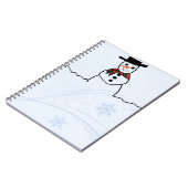 Snowman Notitieboek (Linkerzijde)