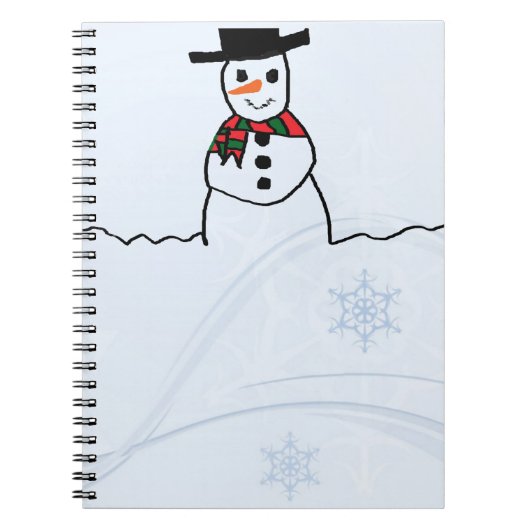 Snowman Notitieboek (Voorkant)