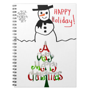 Snowman Notitieboek