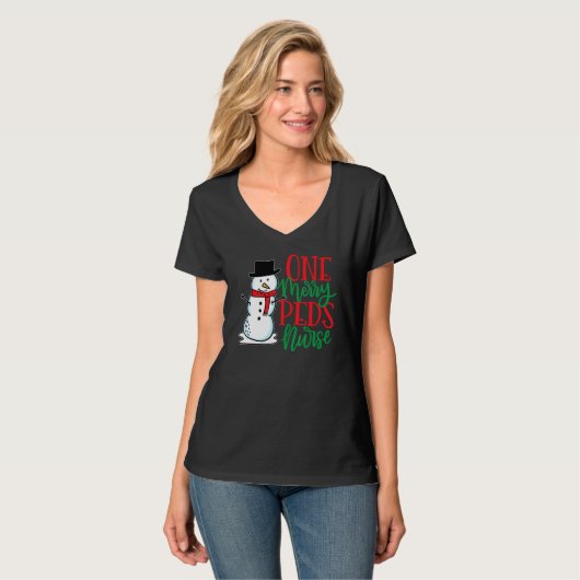 Snowman Nursi T-shirt (Voorkant volledig)