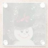 Snowman Onderzetter (Achterkant)