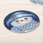 Snowman Onderzetters (Gebogen)